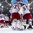 MINSK, BELARUS - MAY 14: Russian players celebrate after a 7-2 preliminary round win over Kazakhstan at the 2014 IIHF Ice Hockey World Championship. (Photo by Andre Ringuette/HHOF-IIHF Images)

